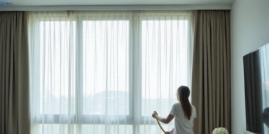 Delicate sheer drape cleaning little-bay-nsw Matty Curtain Cleaning